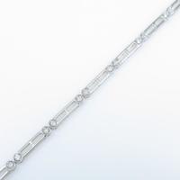 K18WG ダイヤモンドブレスレット10％引き