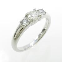 K18WG ダイヤモンドリング 0．313ct・L・SI1・EXT10％引き