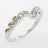 K18WG ダイヤモンドリング20％引き