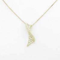 K18YG ダイヤモンドネックレス