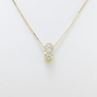 K18YG ダイヤモンドネックレス