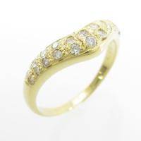 K18YG ダイヤモンドリング10％引き