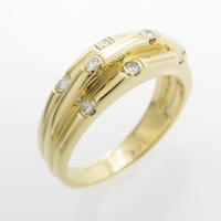K18YG ダイヤモンドリング20％引き