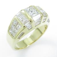 K18YG ダイヤモンドリング10％引き