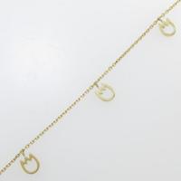 K18YG フラワー ブレスレット20％引き