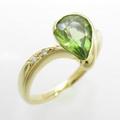 K18YG ペリドットリング20％引き