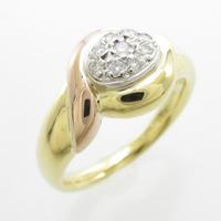 K18YG／PTK18PG ダイヤモンドリング