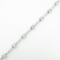 LINE ダイヤモンドブレスレット