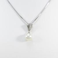 PM／K18WG アコヤパールネックレス20％引き