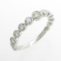 PT ハーフエタニティ ダイヤモンドリング