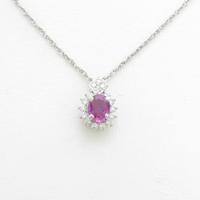 PT ピンクサファイヤネックレス20％引き