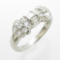 PT リボン ダイヤモンドリング