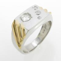 PT／K18YG ダイヤモンドリング