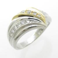 PT／K18YG ダイヤモンドリング30％引き