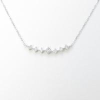 【リメイク】K18WG ダイヤモンドネックレス10％引き
