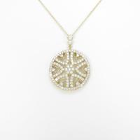 【リメイク】K18YG ダイヤモンドネックレス