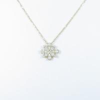 【リメイク】K18YG フラワー ダイヤモンドネックレス30％引き