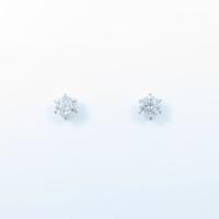 【リメイク】ST／プラチナダイヤモンドピアス 0．219ct・0．222ct・D?E・SI1・VERYGOOD
