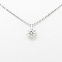 【リメイク】プラチナダイヤモンドネックレス 0．303ct・G・SI2・EXT