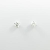 【リメイク】プラチナダイヤモンドピアス 0．310ct・0．322ct・G・I1・GOOD30％引き
