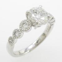 【リメイク】プラチナダイヤモンドリング 1．001ct・F・VVS2・VERYGOOD