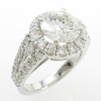 【リメイク】プラチナダイヤモンドリング 2．223ct・I・SI1・GOOD