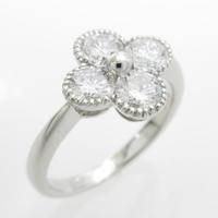 【新品】プラチナダイヤモンドリング 1．058ct・F・SI2・GOOD