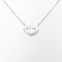 カルティエ Cハート ネックレス