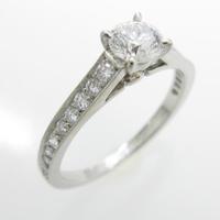 カルティエ MKコーフィル パヴェ リング 0．31ct・E・VVS1