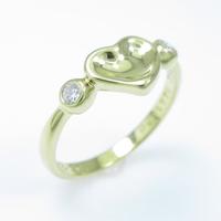 ティファニー クローズドハート リング