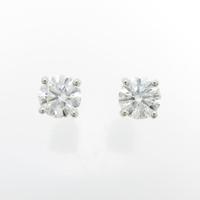 ティファニー ソリティア ピアス 1．13ct・1．14ct・H・VS1・3EXT
