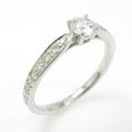 ティファニー ハーモニー リング 0．25ct・H・VVS2・3EXCELLENT20％引き