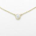 ティファニー バイザヤード ネックレス 0．19ct・F・VVS1・EXT