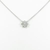 ティファニー フラワー ダイヤモンドネックレス