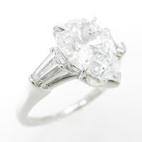 ハリーウィンストン ペアシェイプ クラッシック リング 1．63ct・E・VS2・ペアシェイプ