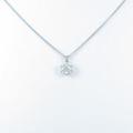 プラチナダイヤモンドネックレス 0．706ct・F・SI2・GOOD