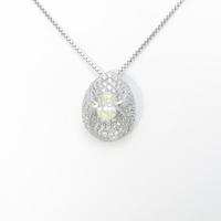プラチナダイヤモンドネックレス 1．041ct・LY・VS1・オーバルカット20％引き