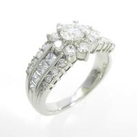 プラチナダイヤモンドリング 0．307ct・F・SI1・EXCELLENT