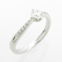 プラチナダイヤモンドリング 0．332ct・F・IF・3EXT