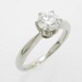 プラチナダイヤモンドリング 0．604ct・F・VS1・VERYGOOD20％引き