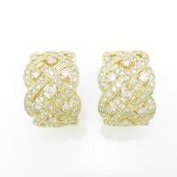 K18YG ダイヤモンドピアス