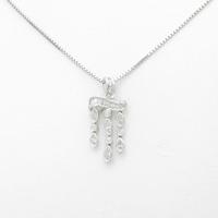 K18WG ダイヤモンドネックレス20％引き