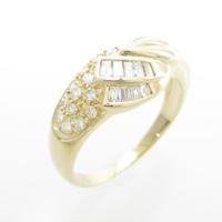 K18YG ダイヤモンドリング