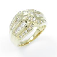 K18YG ダイヤモンドリング