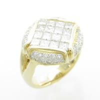 K18YG／K18WG ダイヤモンドリング