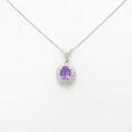 PT アメジストネックレス