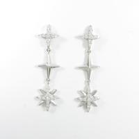 PT クロス ダイヤモンドピアス20％引き