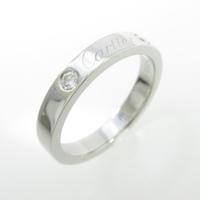 カルティエ エングレーブド 2P リング