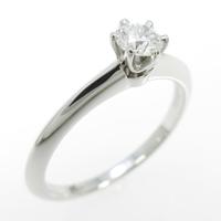 ティファニー クラッシックソリティア 0．24ct・D・VS1