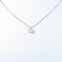 PT ソリティア ダイヤモンドネックレス